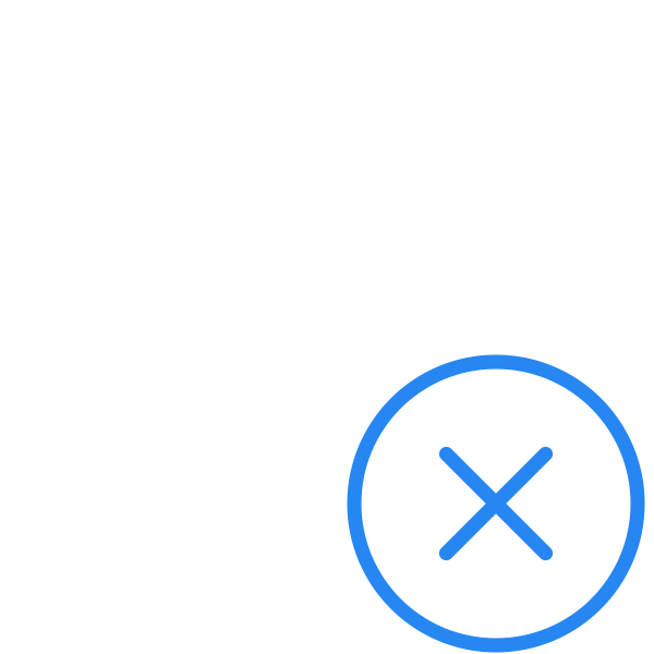 no commitment icon